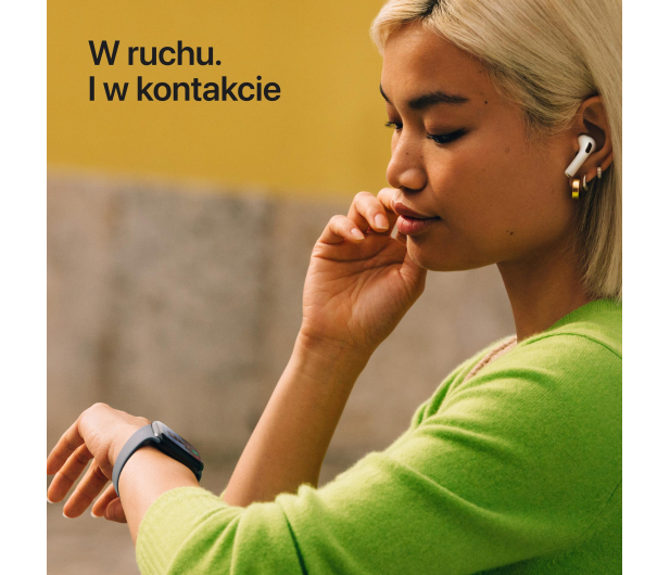 APPLE Apple Watch SE 3 GPS + Cellular 40mm Aluminiowa koperta (księżycowa poświata) + opaska sportowa (księżycowa poświata) - rozmiar S/M - 1362387 - zdjęcie 4